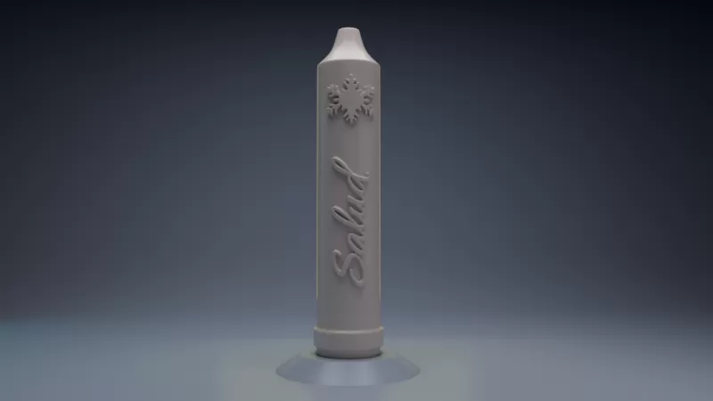 Coleccion de Velas de intención impresión 3D molde - Model preview 4