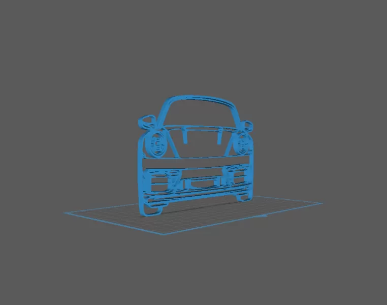 Porsche - 911 Modele 992 Wall Art - Model preview 2