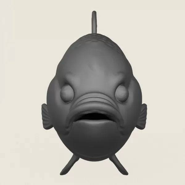 Fish 05 Print Ready 3D Model - Model preview 2