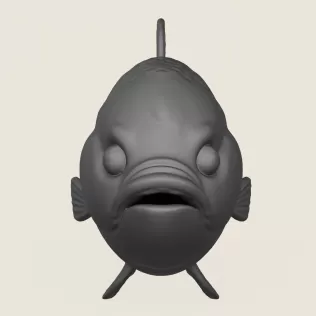 Fish 05 Print Ready 3D Model - Model thumbnail 2