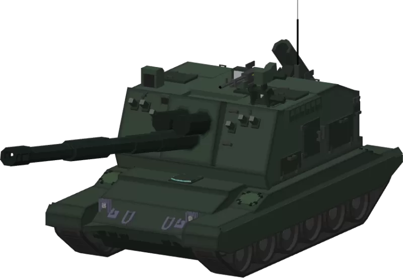 2S19 Msta-S - Model preview 1