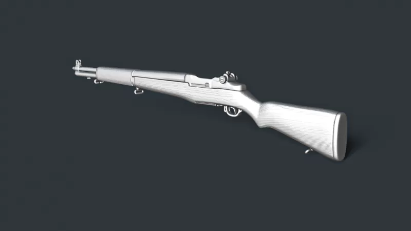M1 Garand Rifle RoZ - Model preview 2