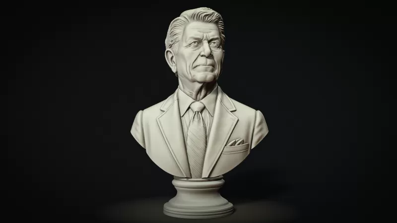 Ronald Reagan - Model preview 1