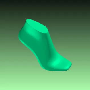 Women High Heel Open Toe Sandal Slipper Shoe Last 3D Digital Pri - Model thumbnail 10