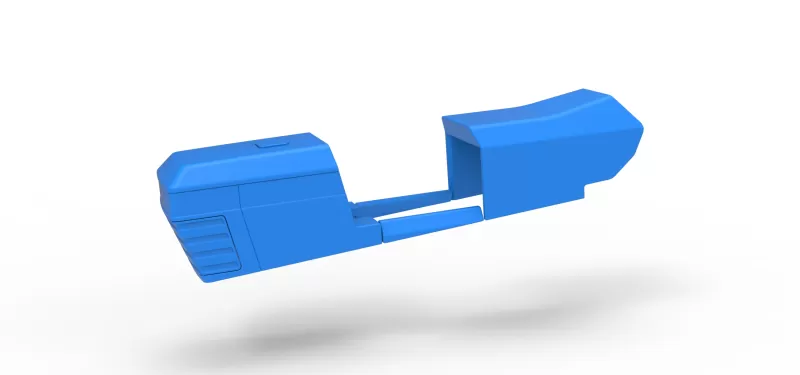 Hood of Pulling tractor Version 4 Scale 1:25 - Model preview 1