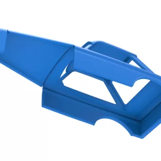 Shell of New Zealand Vintage Stock car Scale 1:25 - Model thumbnail 3