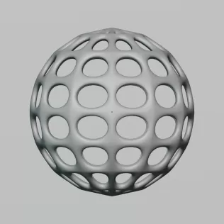 sphere ball - Model thumbnail 4