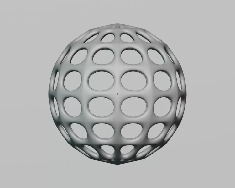 sphere ball - Model preview 4