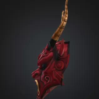 Oni Mask - Model thumbnail 2