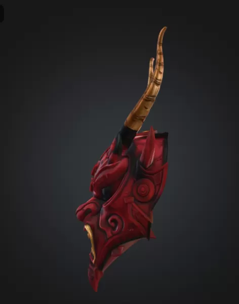 Oni Mask - Model preview 2