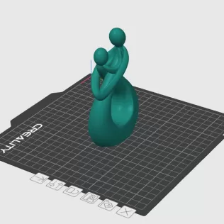 COUPLE SCULTURE - Model thumbnail 3