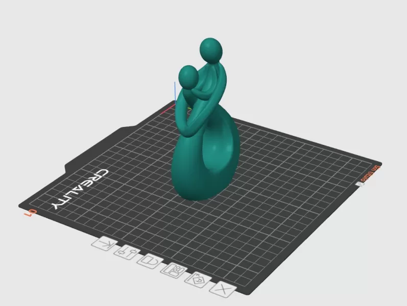 COUPLE SCULTURE - Model preview 3