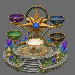 Astral Constellation Offering Sanctuary STL File for 3D Print - Model thumbnail 9