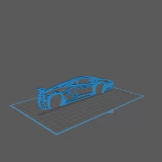 Lamborghini - Aventador SV Wall Art - Model thumbnail 1