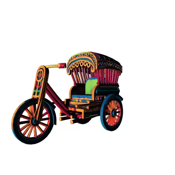 Bike Toy Model Design STL Files - Model preview 5