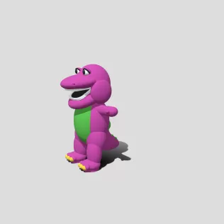 Barney the Dinosaur - Model thumbnail 2