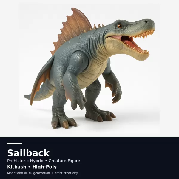 Creature & Mecha Kitbash Collection - Model preview 14