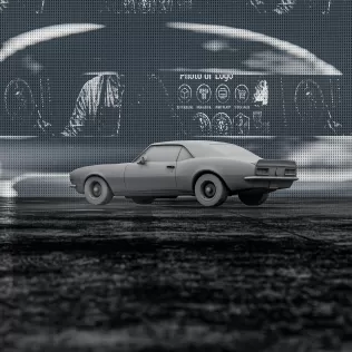 Chevrolet Camaro SS 1967 – 3D Printable Car Model - Model thumbnail 5