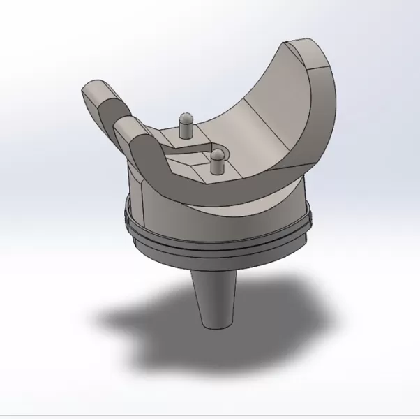 prótesis de rodilla - Model preview 1