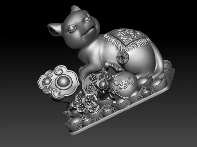 Zodiac Rat - Model preview 4