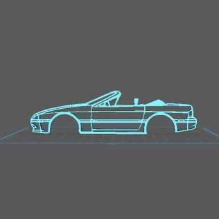 Mazda - RX7 Wall Art