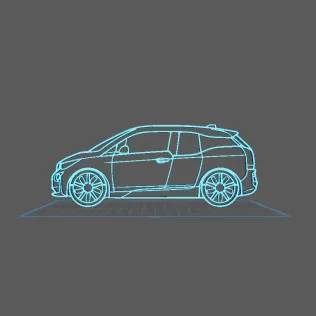 BMW - I3 Wall Art