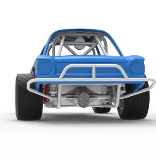 Vintage Dirt Modified stock car Version 10 Scale 1:25 - Model thumbnail 15