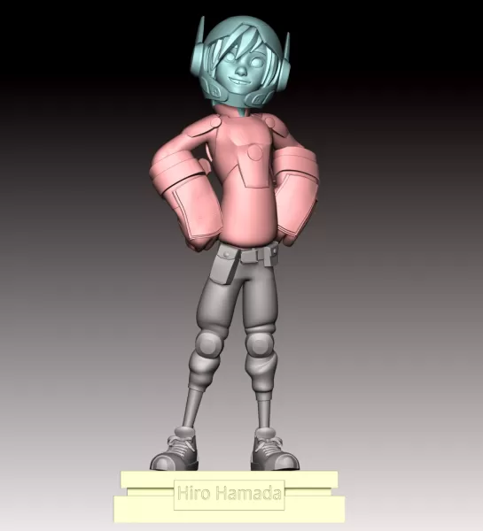 Hiro Hamada - Model preview 11