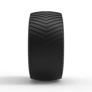 Rear wheel from Pulling tractor 3 Scale 1:25 - Model thumbnail 4