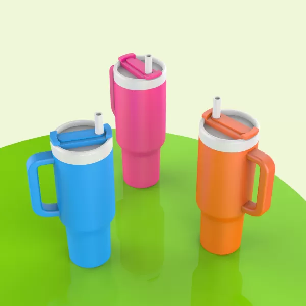 3D Stanley Tumbler, 3D Printable Replica, Original Stanley - Model preview 3