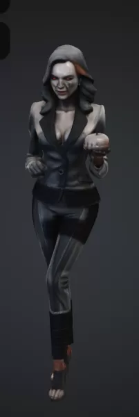 Frau mit dunklen haaren - Model preview 1