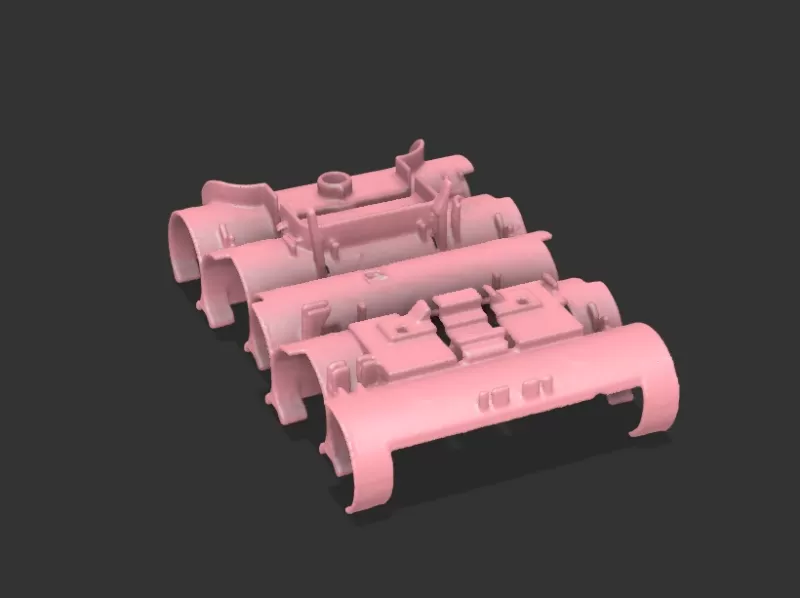 DeWALT 18V 5Ah Battery 3D Scan STL for 3d print - Model preview 7