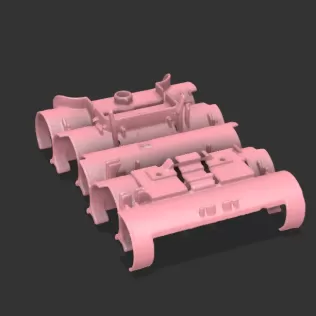 DeWALT 18V 5Ah Battery 3D Scan STL for 3d print - Model thumbnail 7