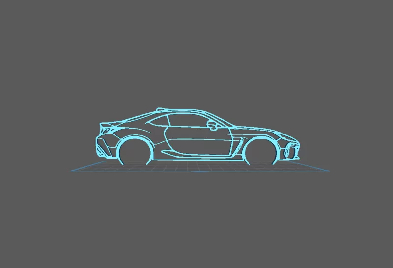 Toyota - GR 86 Wall Art - Model preview 2