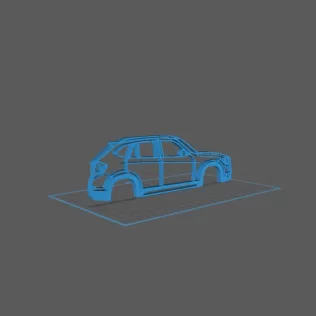 BMW - X1 E84 2013 Wall Art