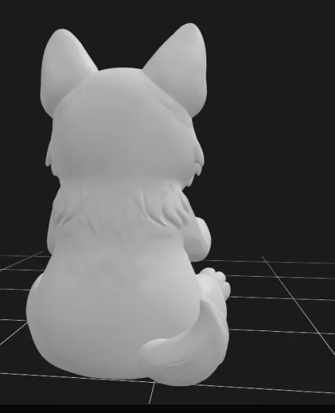 German Shepherd Holding a Gift Basket - Model preview 4