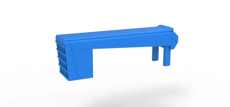 Hood of Pulling tractor Version 5 Scale 1:25 - Model preview 1
