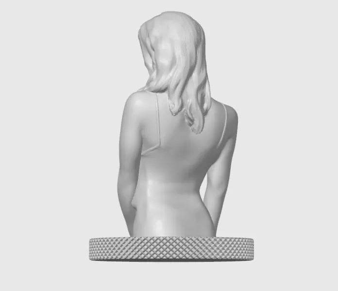 Lili Reinhart 3D Bust Print - Model preview 7