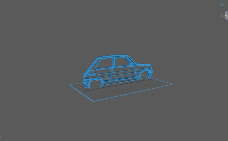 Renault - Alpine Turbo 5 1983 - Model preview 2