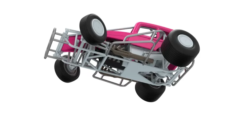 Super rod Version 1 while turning Scale 1:25 - Model preview 3