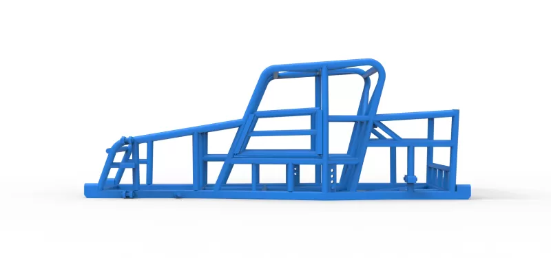 Frame of Dwarf car Version 2 Scale 1:25 - Model preview 7