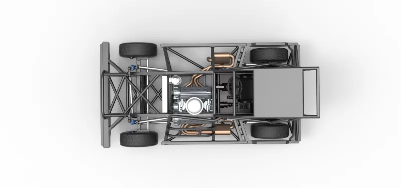 New Zealand Superstock car Base Version 4 Scale 1:25 - Model preview 11