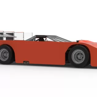 Vintage Asphalt Outlaw Super late model 1:25 - Model thumbnail 25