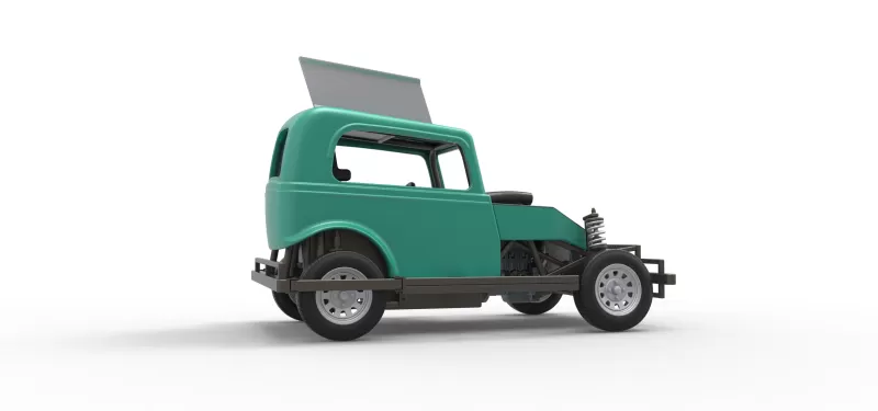 New Zealand Ministock car Scale 1:25 - Model preview 21
