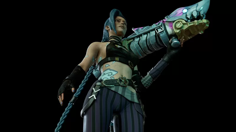 Jinx from arcane - Model preview 3