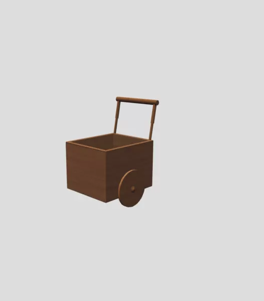 [Ace Attorney Investigations Collection] Cart - Model preview 1