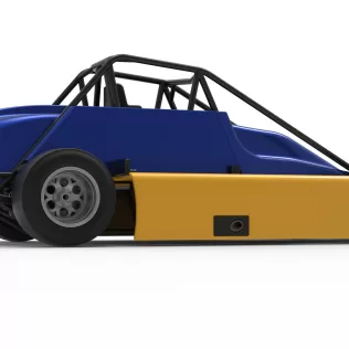 Experimental Pavement Silver Crown Car Version 2 Scale 1:25 - Model thumbnail 21