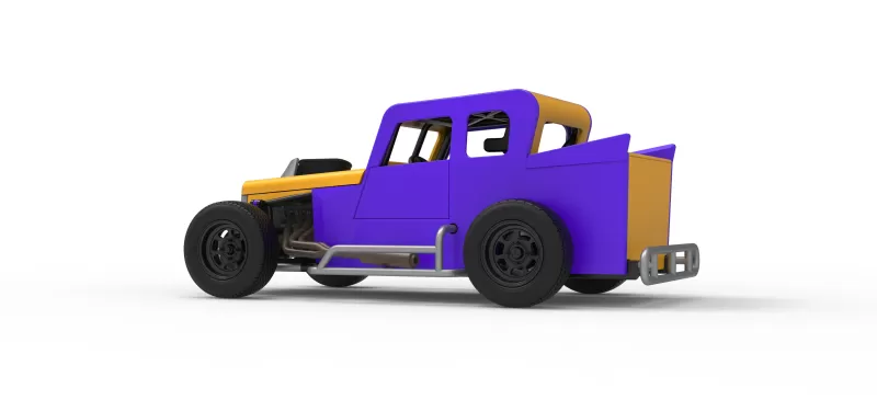 Dwarf car Version 2 Scale 1:25 - Model preview 13