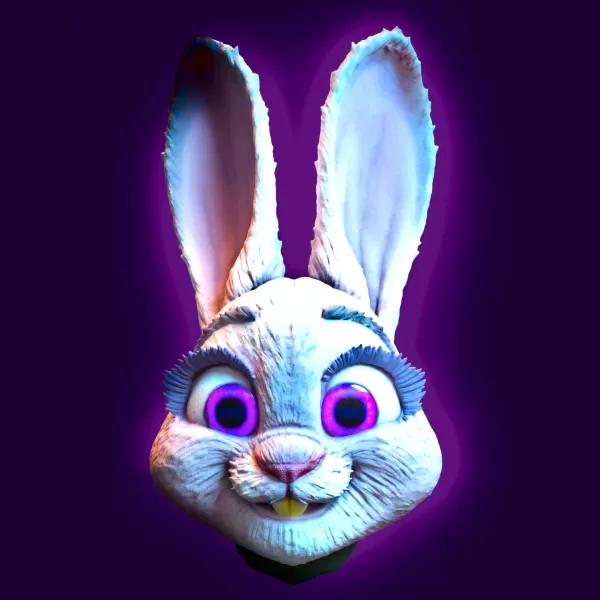 Judy Hopps MASK - Model preview 1