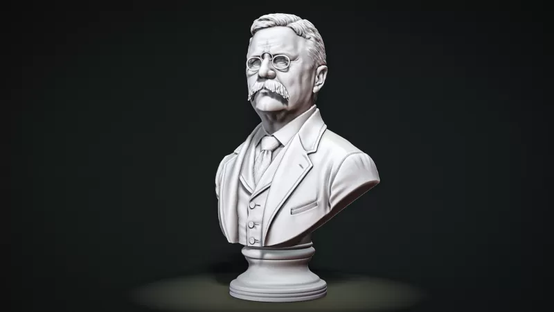 Theodore Roosevelt #RoZ - Model preview 2